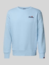 Sweatshirt mit Label-Stitching Modell 'Fierro' von Ellesse Blau - 1