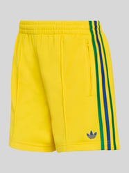 Szorty treningowe z wyhaftowanym logo od adidas Originals - 4