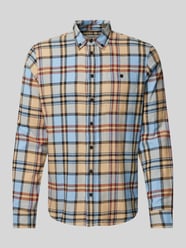 Freizeithemd mit Button-Down-Kragen von Blend Blau - 14