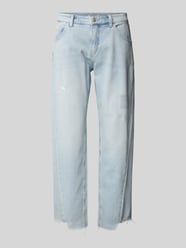 Straight Fit Jeans mit seitlichen Ziernähten Modell 'Aleksa' von MAC - 6