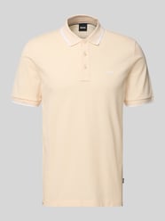 Regular Fit Poloshirt mit Label-Print Modell 'Parlay' von BOSS Orange - 6