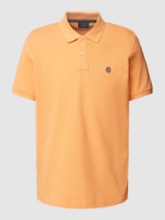 Poloshirt met labelstitching van MCNEAL Oranje - 9