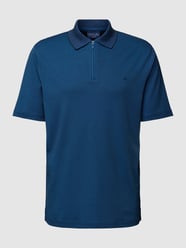 Poloshirt mit Reißverschluss von Christian Berg Men Blau - 10