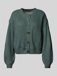 Relaxed Fit Strickjacke mit einreihiger Knopfleiste Modell 'LEA' von Vero Moda - 38