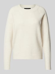 Langärmeliger Strickpullover Modell 'DOFFY' von Vero Moda Beige - 11