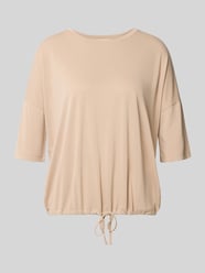 t-shirt z mieszanki modalu z tunelem od Christian Berg Woman - 10