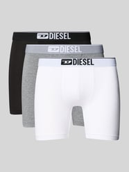 Obcisłe bokserki z elastycznym pasem w zestawie 3 szt. od Diesel - 7