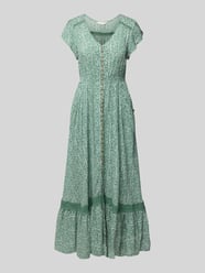 Midikleid mit Häkelspitze von Apricot - 12