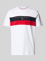 T-shirt met labelprint van Christian Berg Men - 29