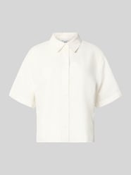 regular fit overhemdblouse van mix van katoen en linnen van Marc O'Polo DENIM - 1