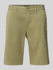 Regular Fit Bermudas in unifarbenem Design Modell 'Reso' von Marc O'Polo Grün - 45