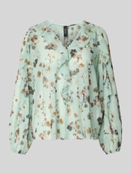 Blouse in all-over look met volants van Marc Cain - 10