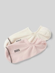 Sneakersocken mit Label-Detail Modell 'Iconic' im 2er-Pack von BOSS Rosa - 21