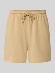 Regular Fit Sweatshorts aus Baumwoll-Mix von Nike Beige - 16