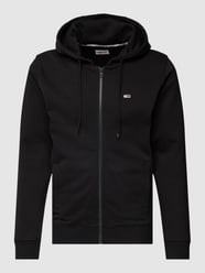 Sweatjacke mit Logo-Stitching von Tommy Jeans Schwarz - 26