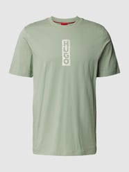 T-Shirt mit Label-Print Modell 'Dalbula' von HUGO Mint - 24