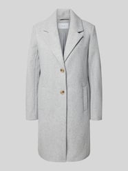 Płaszcz z kołnierzem z połami model ‘CLAUDIA’ od Vila - 4