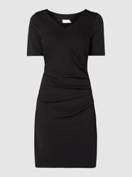 Kleid mit Drapierung von Kaffe Schwarz - 33