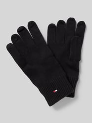 Handschoenen van een mix van katoen en kasjmier van Tommy Hilfiger - 37