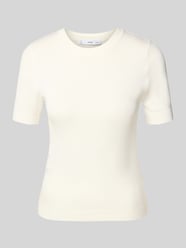 Strickshirt mit gerippten Abschlüssen von Mango - 5