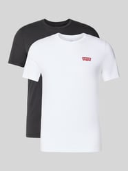 T-shirt met labelprint in set van 2 van Levi's® - 8