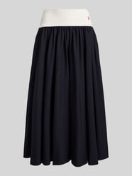 Uitlopende midi-rok van puur katoen van Polo Ralph Lauren - 2