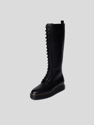 Schnürstiefel mit Applikation von Bally Schwarz - 12