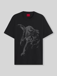 Regular Fit T-Shirt aus reiner Baumwolle Modell 'Daffilo' von HUGO - 5