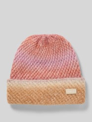 Strickmütze mit Label-Detail Modell 'Fanatail' von Barts Orange - 46