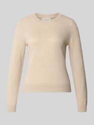 Slim Fit Strickpullover aus reinem Kaschmir von Christian Berg Woman Beige - 28
