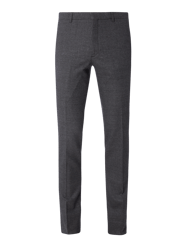 Slim Fit Anzughose mit Vichy-Karo von Bruun & Stengade - 34