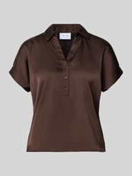 Regular Fit Bluse mit V-Ausschnitt Modell 'ENNA RAVENNA' von VILA - 33