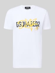 Regular Fit T-Shirt aus reiner Baumwolle mit Rundhalsausschnitt von Dsquared2 Ready to Wear - 31