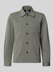 Slim Fit Hemdjacke mit Viskose-Anteil von Lindbergh - 39