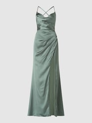 Abendkleid aus Satin von Luxuar - 36