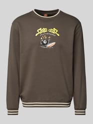 Sweatshirt mit gerippten Abschlüssen Modell 'WINKOWSKI' von SANTA CRUZ - 47