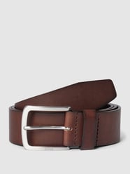 Gürtel mit Dornschließe in metallic von BOSS Braun - 41