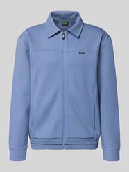 Regular Fit Sweatjacke aus Baumwoll-Mix Modell 'SW_Member' von BOSS Green - 33