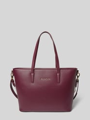 Handtas met labelapplicatie, model 'ZERO RE' van VALENTINO BAGS Bordeaux - 11