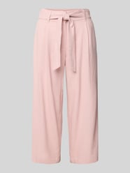 Regular Fit Culotte mit Bindegürtel Modell 'CARO' von Only Pink - 34