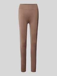 Leggings mit elastischem Bund Modell 'Active' von FNTSY Beige - 43