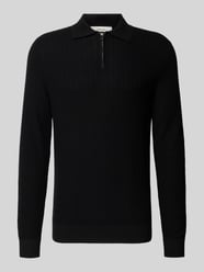 Koszulka polo o kroju oversized z czystej bawełny model ‘CRAN’ od Selected - 33