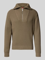 Bluza z kołnierzem o kroju regular fit z czystej bawełny model ‘SRIGG’ od HUGO - 10