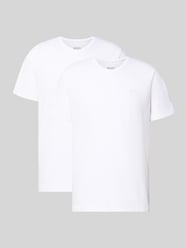 T-shirt z dekoltem w serek w zestawie 2 szt. model ‘ComfortS’ od BOSS - 13