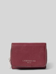Portemonnaie mit Label-Detail Modell 'PABLITA' von LIEBESKIND BERLIN Bordeaux - 2