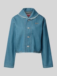 Regular Fit Jeansjacke mit Leinen-Anteil von Kenzo - 18
