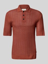Poloshirt mit Strukturmuster Modell 'JOEL' von JACK & JONES Premium - 28