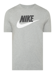 T-Shirt mit Logo-Print von Nike Grau - 24