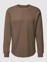 Longsleeve mit Rippenstruktur von G-Star Raw Grün - 48