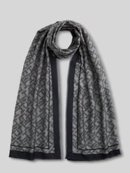 Schal aus Modal mit Allover-Logo-Print von Tommy Hilfiger - 10
